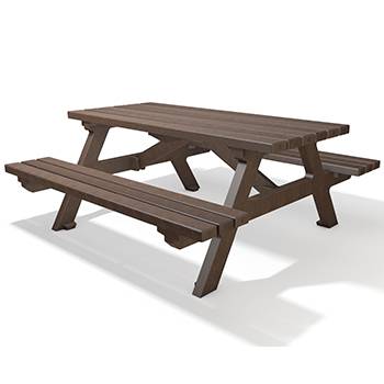 Serengeti Recycled Bench