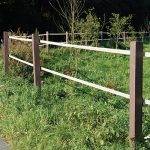 Recycled Plastic Square Fence Post 90mm x 90mm x 2.5m - Image 3