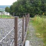 Recycled Plastic Square Fence Post 90mm x 90mm x 2.5m - Image 2