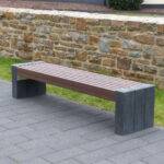 High Line Recycled Plastic Bench - Image 3