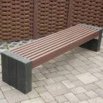 High Line Recycled Plastic Bench