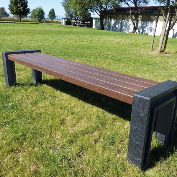 Hyde Park bench 165cm without back support