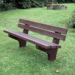 Somerset Recycled Plastic Park Bench 200cm