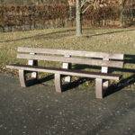 Sutton Recycled Plastic Park Bench 240cm
