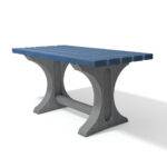 Tivoli 2 Recycled Plastic Outdoor Table 200cm - Image 3