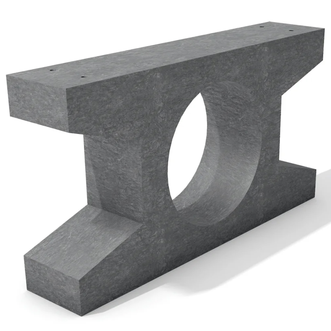 Recycled Plastic Ground Anchor 1 Grey Recycled Plastic Ground Anchor 1 Grey