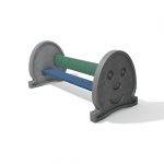 Pippolino Recycled Plastic Children's Bench - Image 2