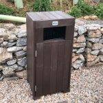 Woolston Recycled Plastic Litter Bin