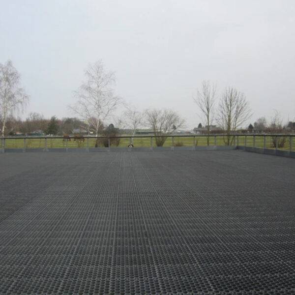 Black Recycled Plastic Paddock Slab