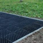 Black Recycled Plastic Paddock Slab