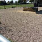Black Recycled Plastic Paddock Slab