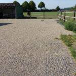 Black Recycled Plastic Paddock Slab