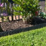 Recycled Plastic Garden Edging in Anthracite 1800cm