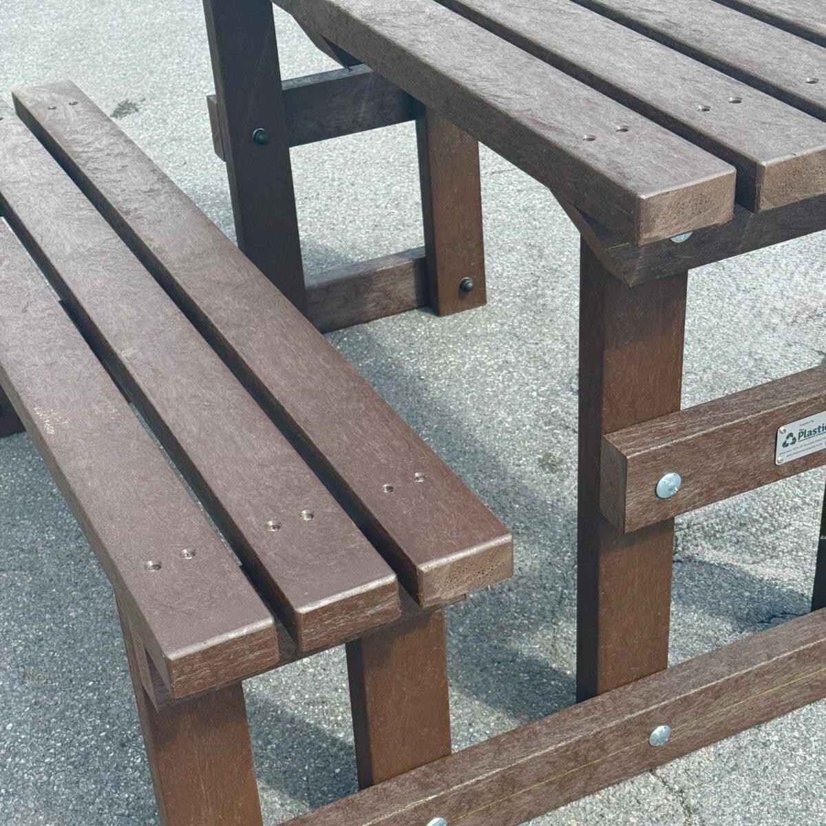Torr Recycled Plastic Wheelchair Accessible Picnic Table
