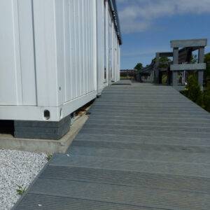 Recycled Plastic Grey Foundation Pads