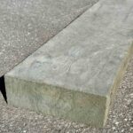 Recycled Plastic Railway Sleepers 80mm x 230mm x 3m