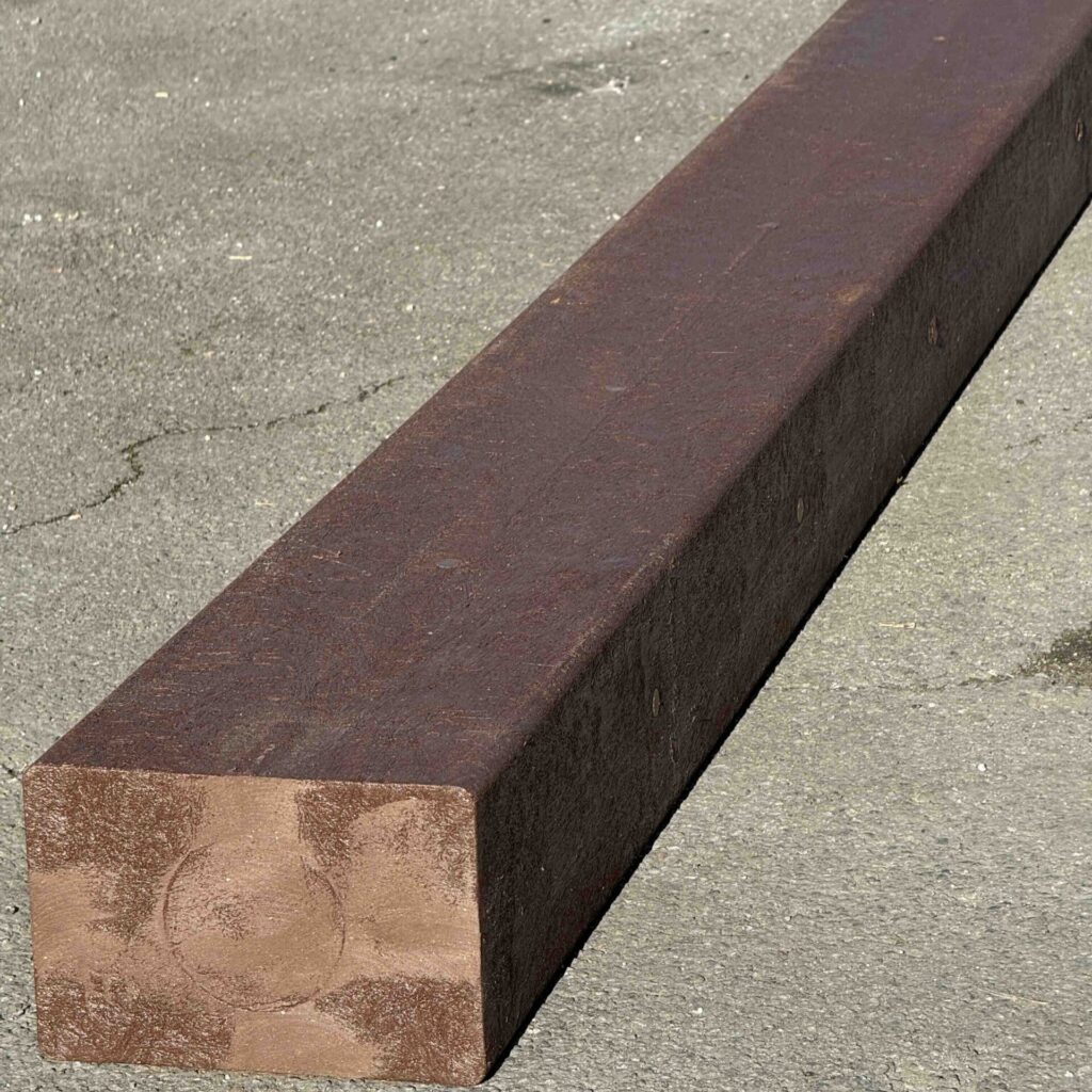 Recycled Plastic Brown Railway Sleepers