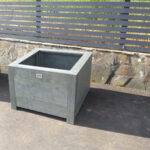 Devon Recycled Plastic Garden Planter 100 x 50 x 50 cm - Image 2