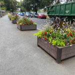 Devon Recycled Plastic Garden Planter 100 x 50 x 50 cm - Image 3