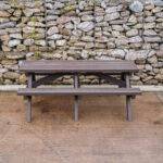 Kingsbridge Recycled Plastic Picnic Table 2.0m - Image 2
