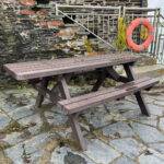 Kingsbridge Recycled Plastic Picnic Table 1.5m - Image 4